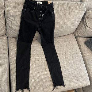 Madewell high rise skinny jeans